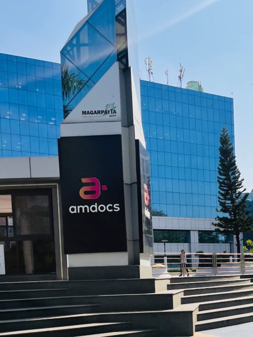 The Amdocs Tower in Magarpatta City, Pune